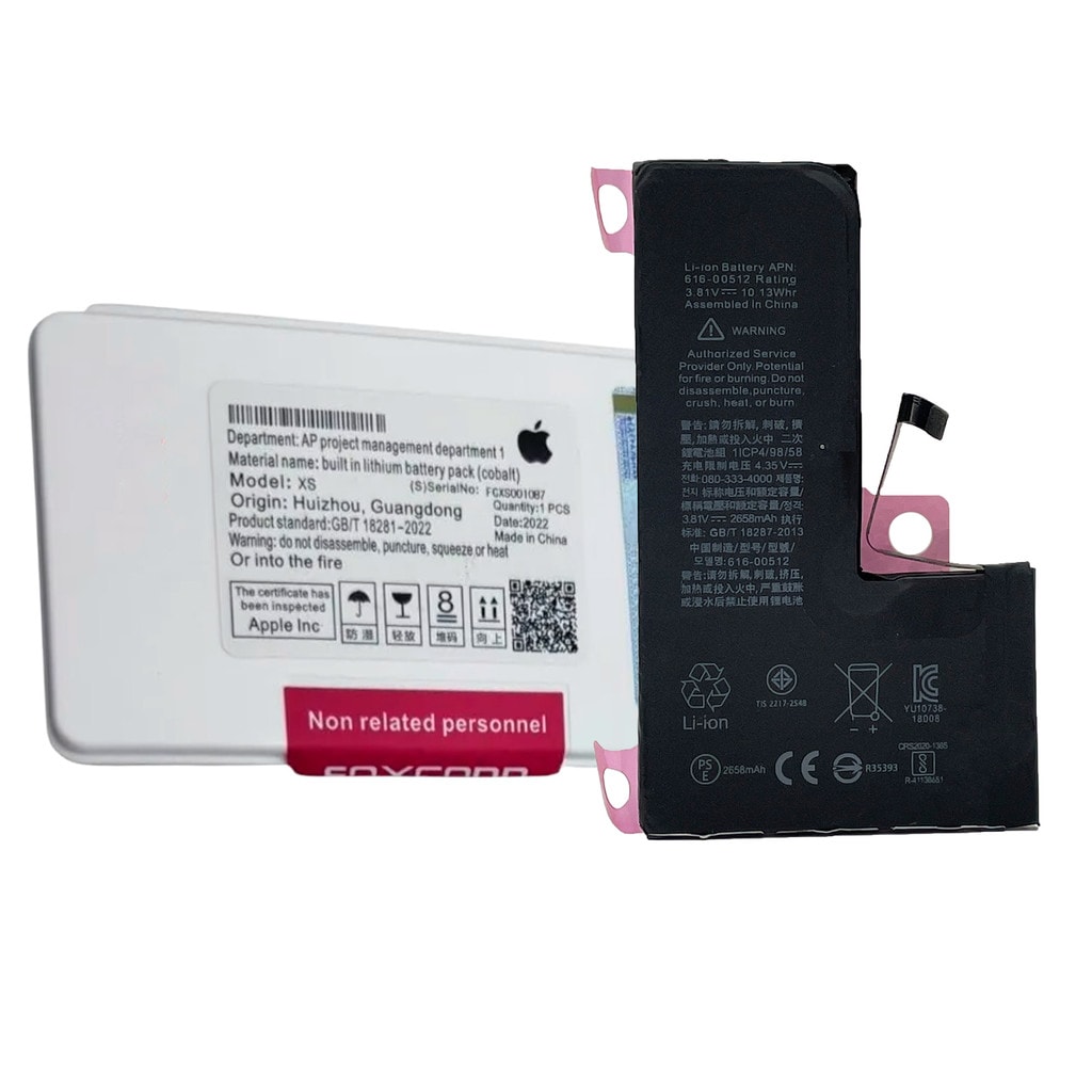 Imagem do Power Bateria Foxconn Compativel Com Iphone Xs A1920 A2097 A2098 A2100