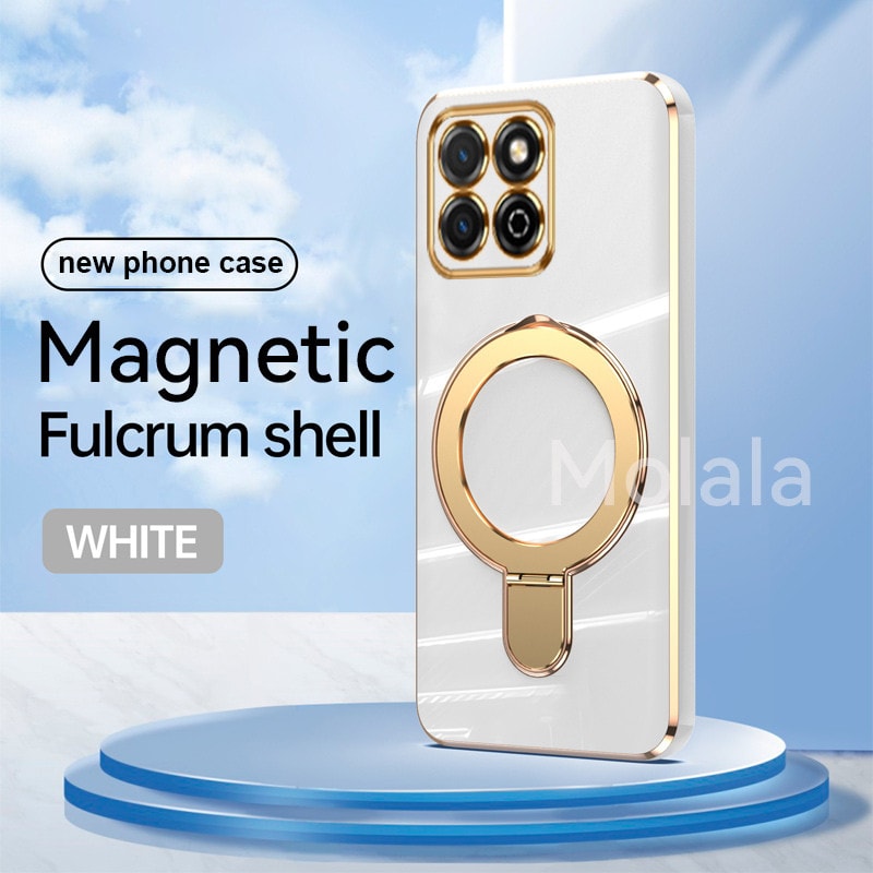 Imagem do Capa Para Motorola Edge 60 Pro 5g Suporte De Carregamento Magnetico De Telefone