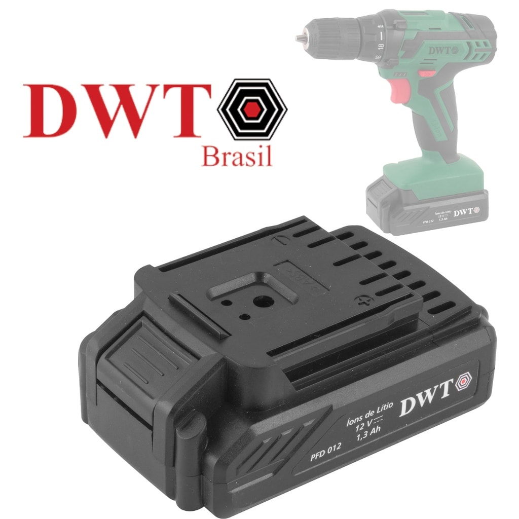 Imagem do Bateria Ions De Litio De 12 0 V Para Parafusadeira Furadeira Pfd 012 Dwt