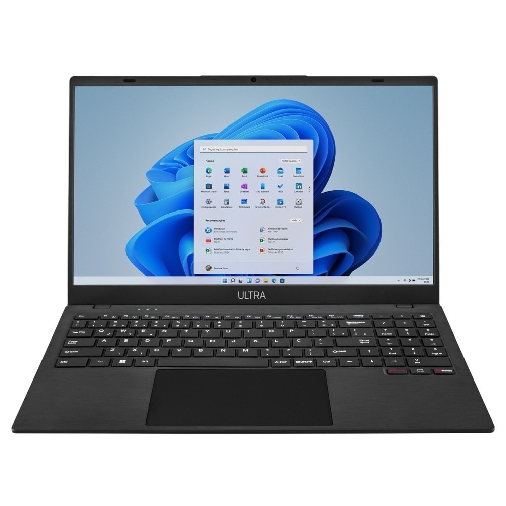 Imagem do Notebook Multi Ultra Celeron N4020c 4gb 128gb W11 14 Cinza Ub250