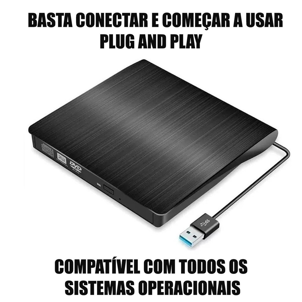 Imagem do Gravador Externo Dvd Cd Dvdrw Para Acer Predator Helios Neo Phn16 72 74vx