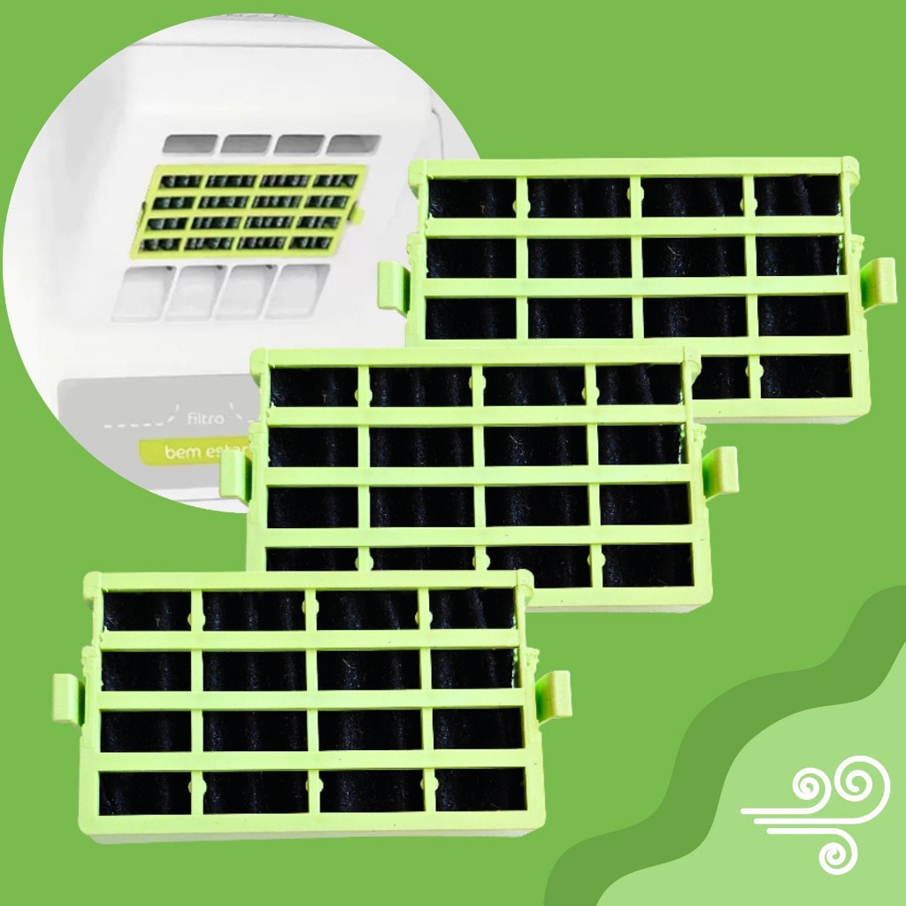 Imagem do Filtro Antiodor Bem Estar Para Geladeira Consul Crm45 Crm55 Crm56