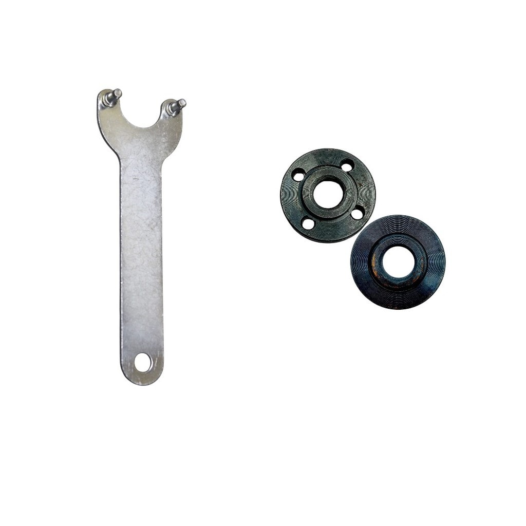 Imagem do Kit Flanges E Chaves De Aperto P G650 Esmerilhadeira Black E Decker