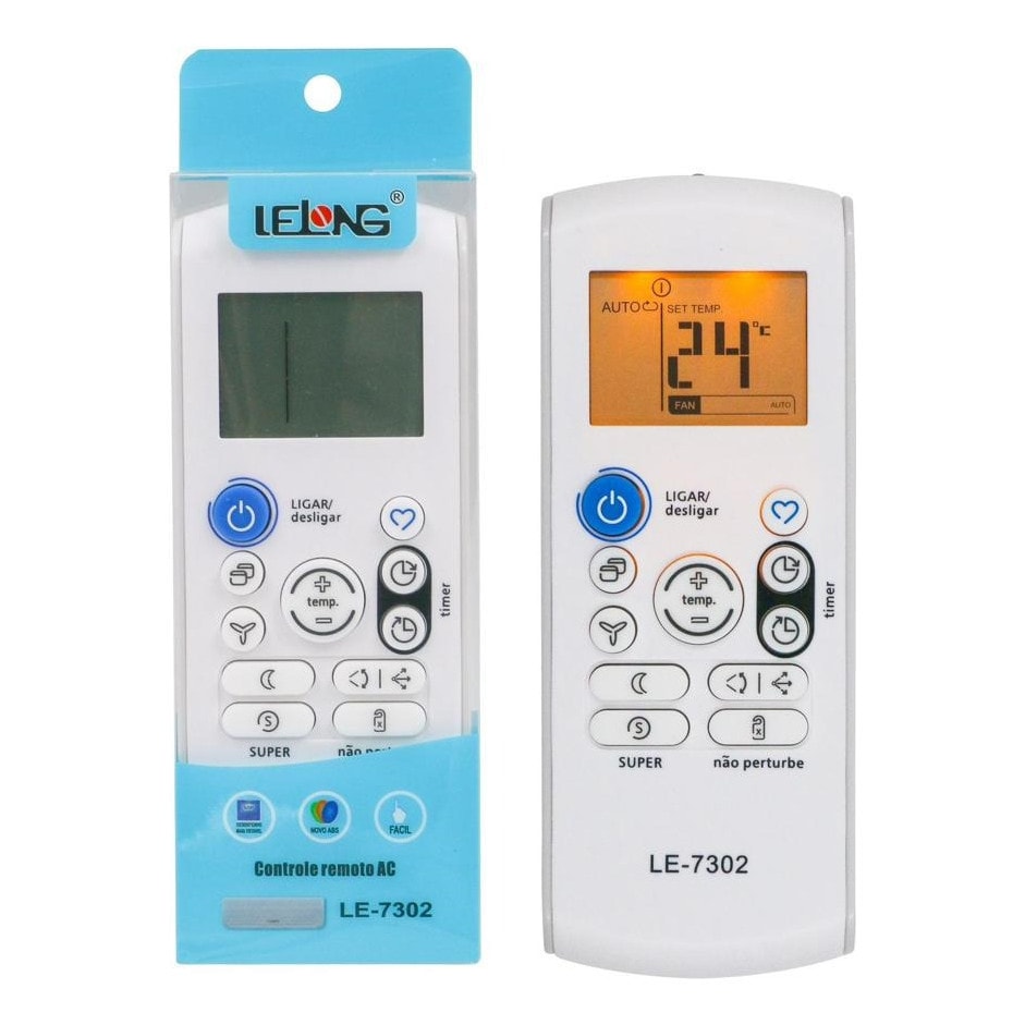Imagem do Controle Remoto Para Ar Condicionado Elgin Inverter Eco Life Rg57a6 Bgef