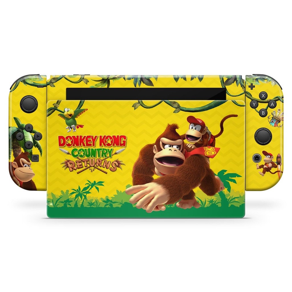 Imagem do Skin Nintendo Switch Adesivo Donkey Kong Country Returns