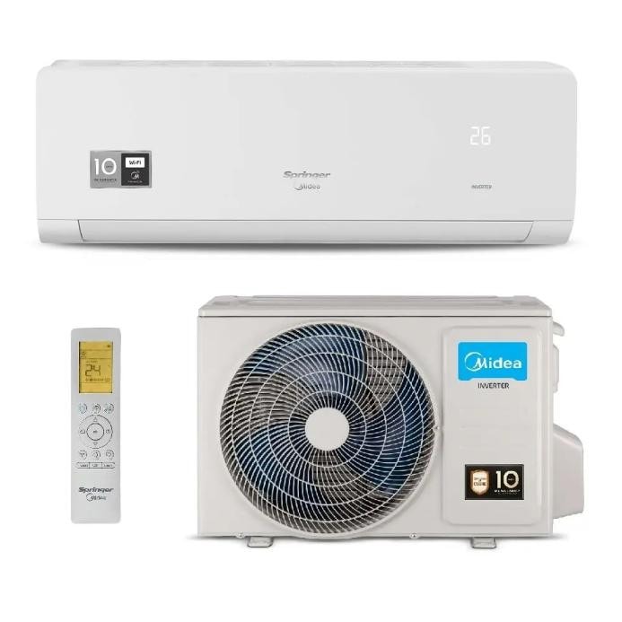 Imagem do Ar Condicionado Inverter Springer Midea Xtreme Save Connect 18000 Btus Frio 220v R 32