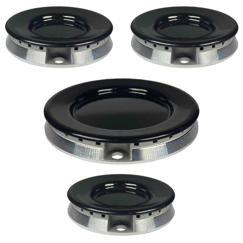 Imagem do Kit Queimadores Com Espalhadores Cooktop 4 Bocas Itatiaia Essencial E Electra Original