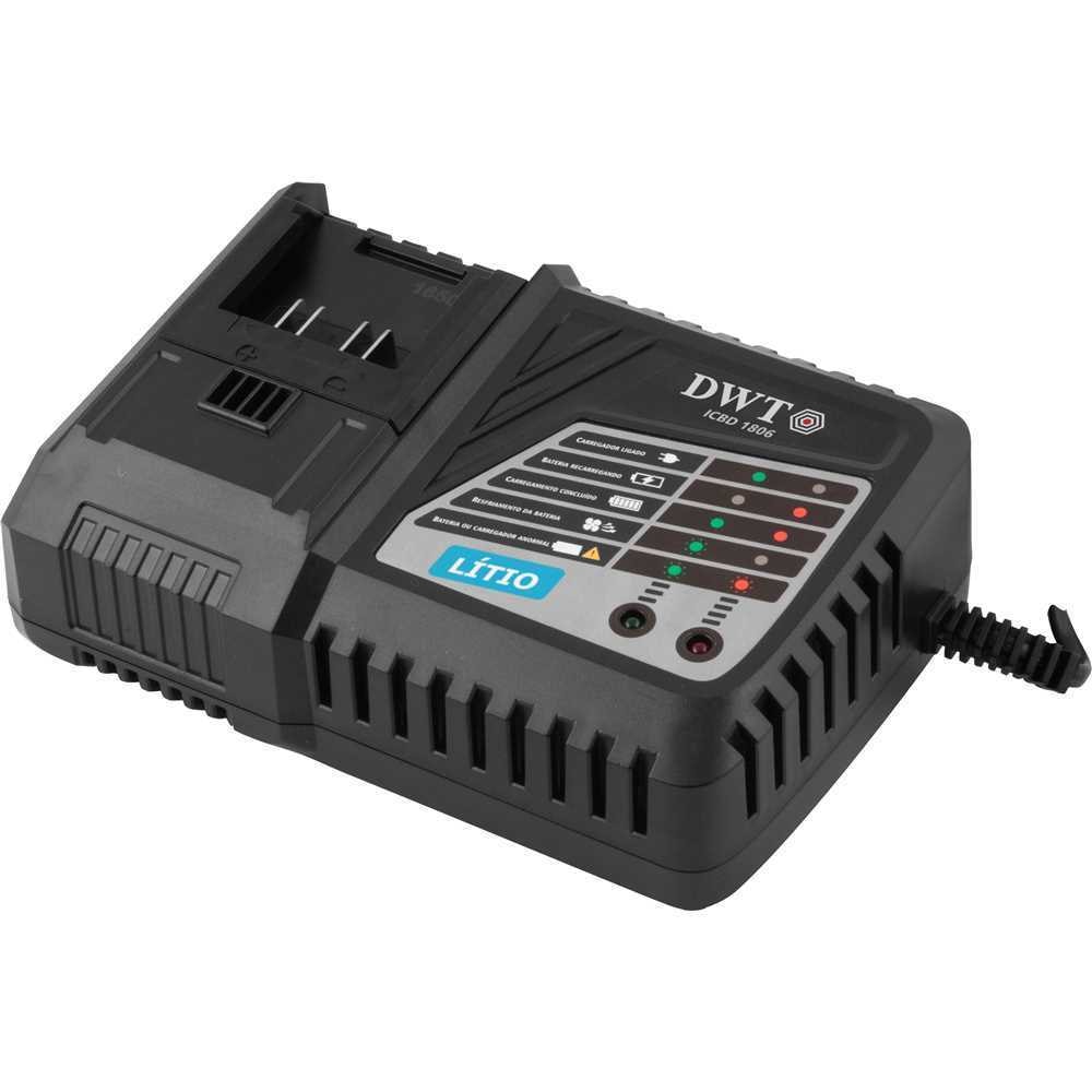 Imagem do Carregador De Bateria 18 V Linha Intercambiavel Carregamento Rapido Icbd 1806 Dwt