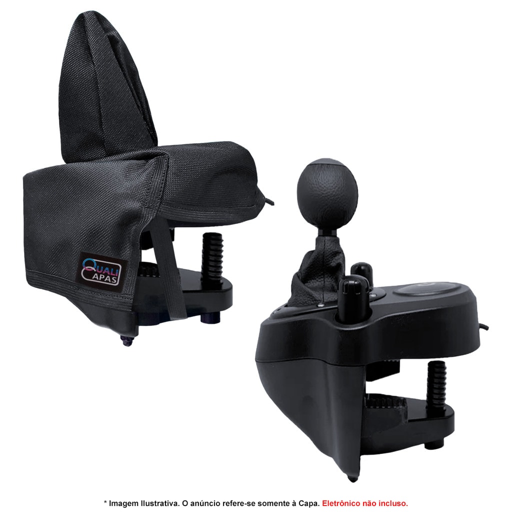 Imagem do Capa Protetora Compativel C Cambio Driving Force Shifter G29 G920 G923 Simulador Gamer Logitech
