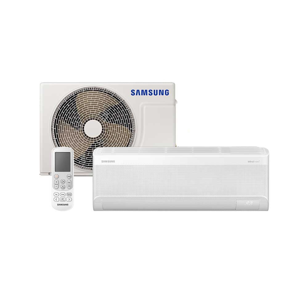 Imagem do Ar Condicionado Split Samsung Inverter Windfree Connect Ai 9 000 Btus Frio Sem Vento Ar09dyfaawknaz