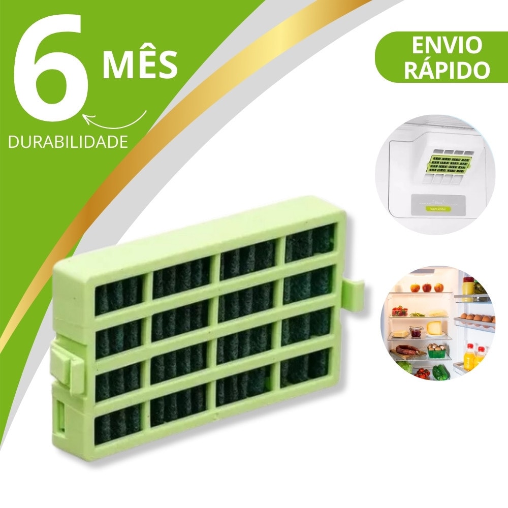 Imagem do Filtro Geladeira Brastemp E Consul Bactericida E Antiodor Crm Bem Estar