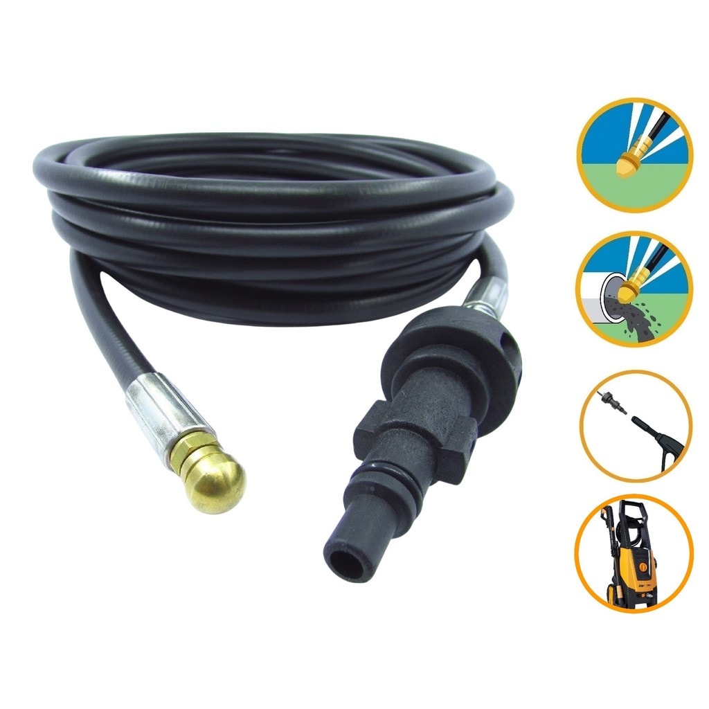 Imagem do Mangueira Nylon Desentupidora 30 Mts Wap Extreme Turbo 2800 Lavadora Alta Pressao