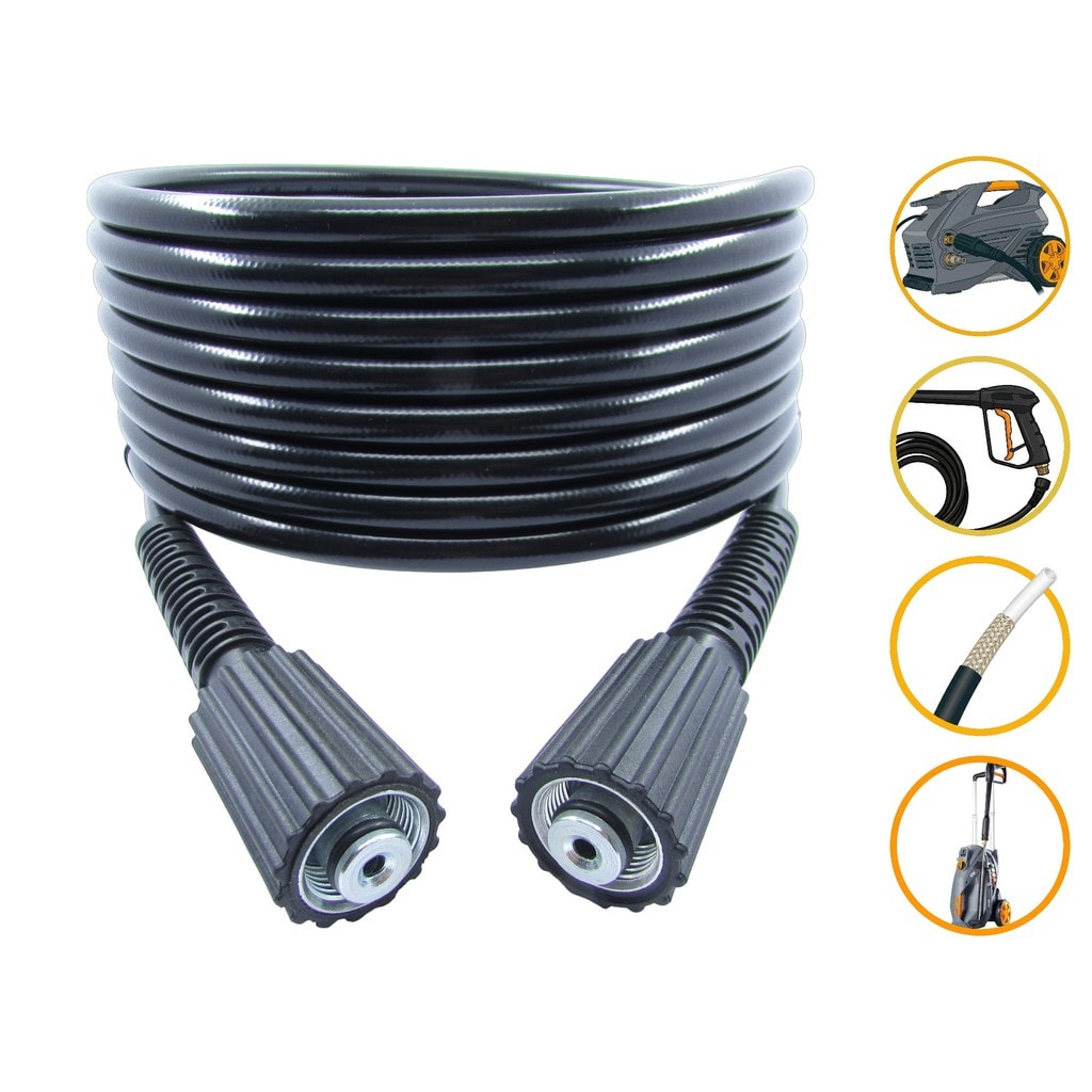 Imagem do Mangueira Trama Nylon 12 Mts Wap 5100 Turbo Lavadora Alta Pressao