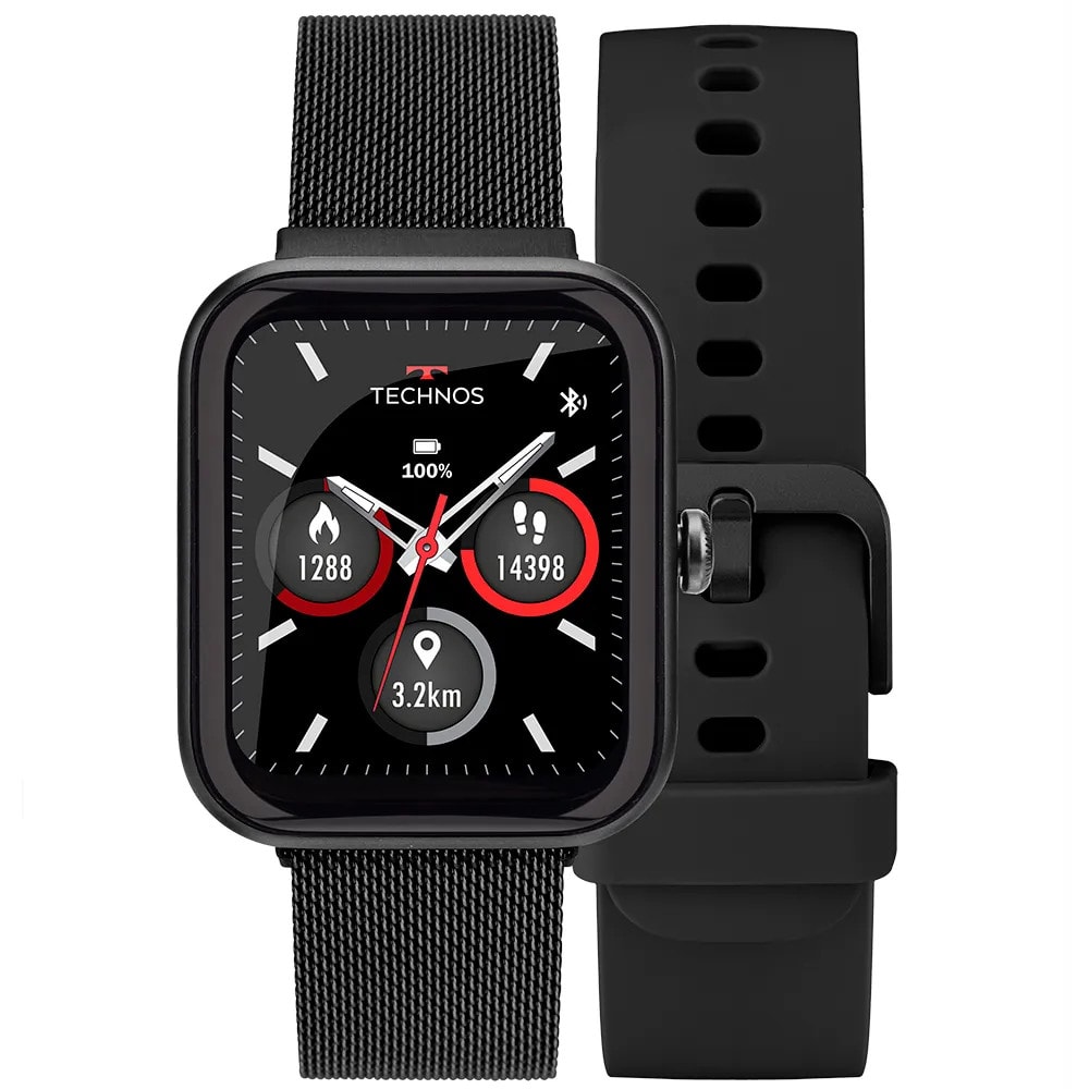 Imagem do Smartwatch Technos Connect Max Preto Tmaxas 8p