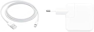 Imagem do Cabo Apple Lightning Para Usb 1 M E Adaptador De Corrente Usb C De 30 W