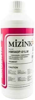 Imagem do 1 Litro Tinta Pigmentada Mizink Compativel 940 E 951 Magenta