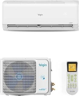 Imagem do Ar Condicionado Split Hi Wall Eco Ii Inverter Connect Elgin 18 000 Btus Frio 220v R 32