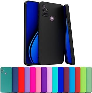 Imagem do Capa Capinha Case Compativel Motorola Moto G10 G20 G30 Silicone Aveludada Com Protecao De Camera Preto