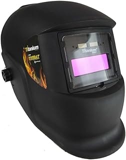 Imagem do Mascara De Solda Automatica Auto Escurecimento Titanium Cor Preto N A