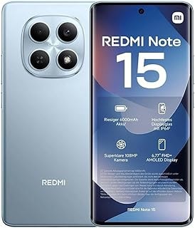 Imagem do Smartphone Xiaomi Redmi Note 15 Azul 8gb Ram 256gb Rom 2510dra23l