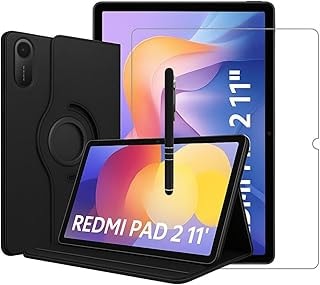 Imagem do Kit Completo Capa Giratoria Pelicula Caneta Para Xiaomi Redmi Pad 2