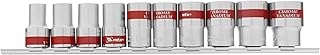 Imagem do Jogo De Soquetes Sext 10 22 Mm Crv 1 2 Pol 10 Pc Mtx